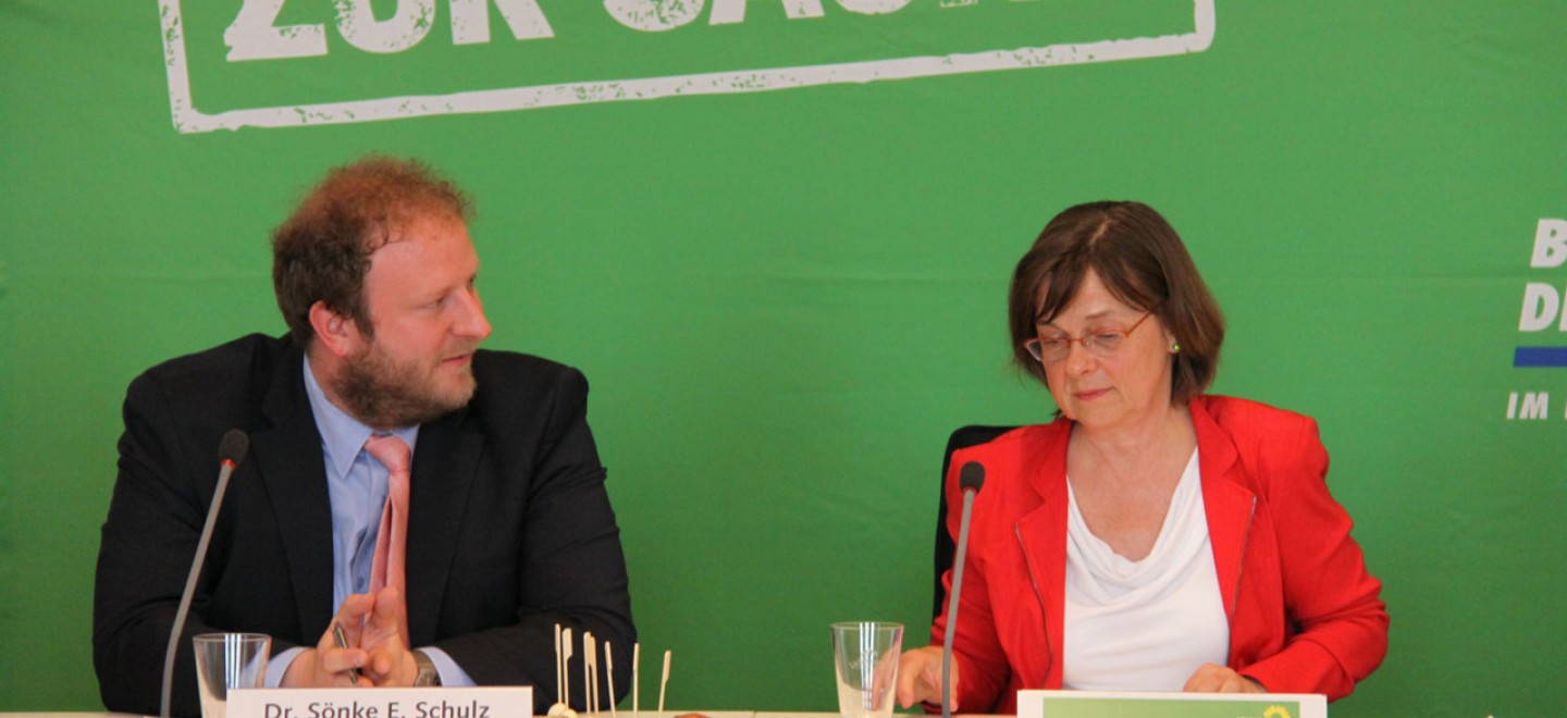 Dr. Sönke E. Schulz und Ursula Nonnemacher (FG Open Govt Data) © Fraktion