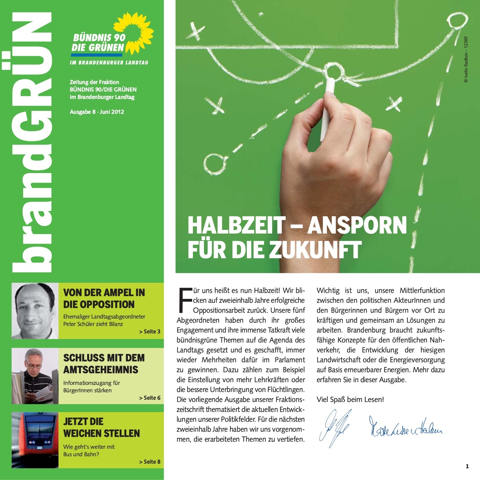 Cover der brandGrün 08